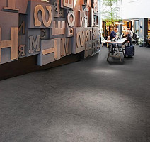 Forbo Allura Material 62408DR7-62408DR5 grey slate фото 2 | FLOORDEALER